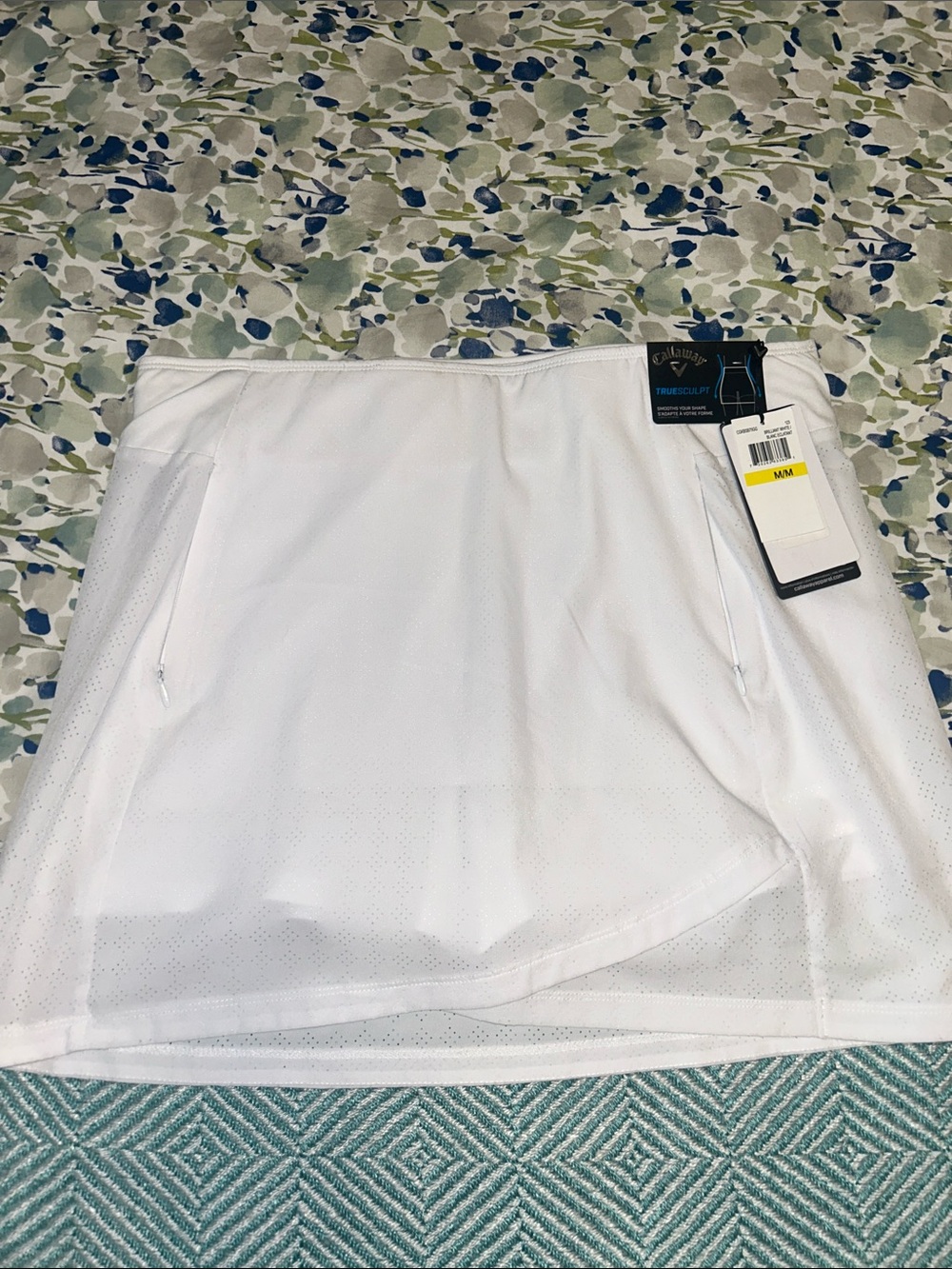 Callaway White Women's Golf Skort with Built-In Shorts